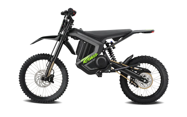 RAWRR Mantis X PRO | 72V 35AH 15KW 65MPH | Off-Road Electric Dirt Bike